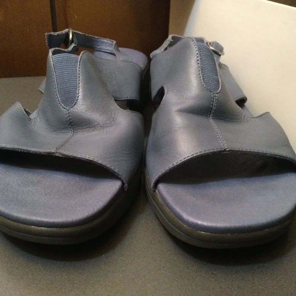 Naturalizer Ladies Shoe Sandal 605NA03 Size 9M Justice Blue Jeans - Picture 5 of 11